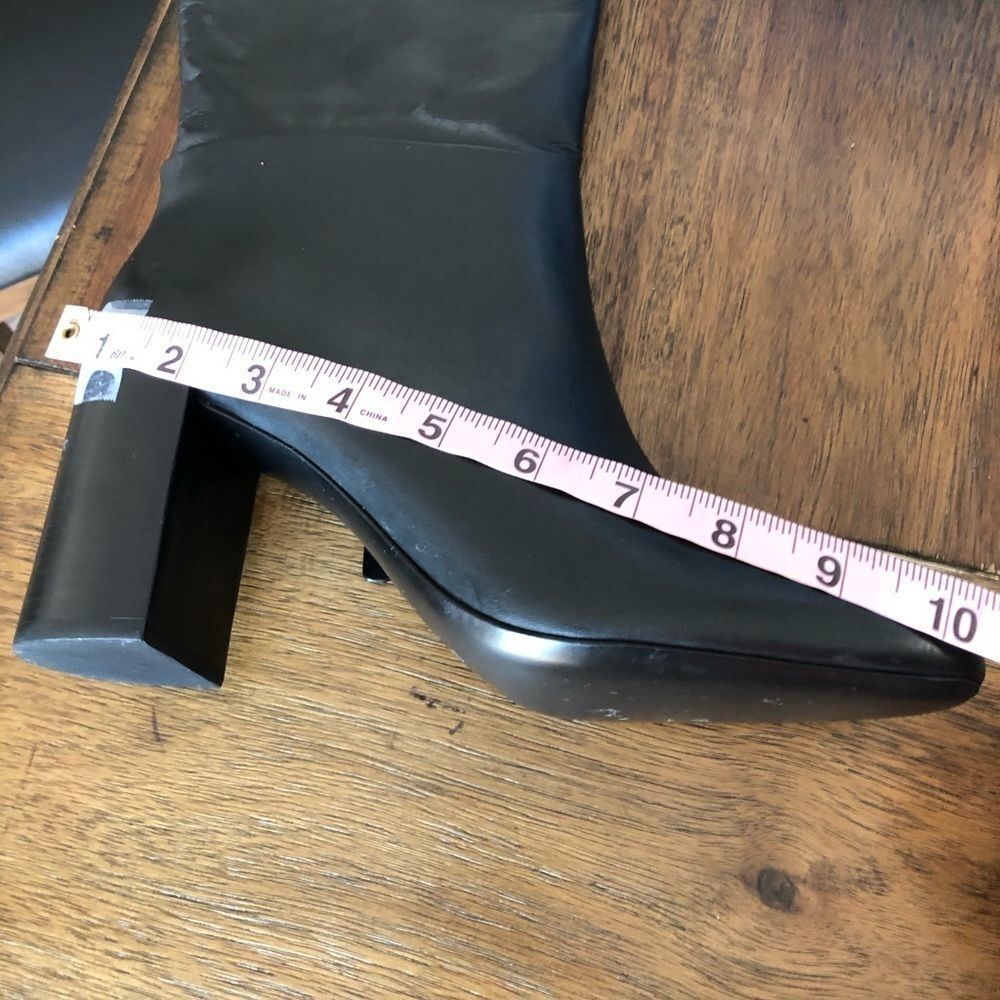 New MERCEDES CASTILLO Emmett leather knee boots  9 - Picture 7 of 8